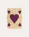 Mysteryjoy Women's Giant Âme 18k Gold Lacquer And Lab-grown Diamond Ring In Gold
