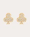 Mysteryjoy Women's Harmonie 18k Gold And Lab-grown Diamond Earrings In Gold