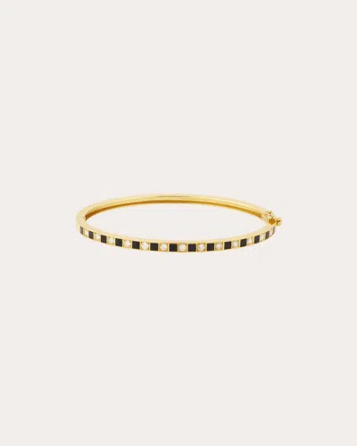 Mysteryjoy Women's Illusion 18k Gold Lacquer And Lab-grown Diamond Bracelet