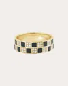 Mysteryjoy Women's Illusion 18k Gold Lacquer And Lab-grown Diamond Ring In Gold