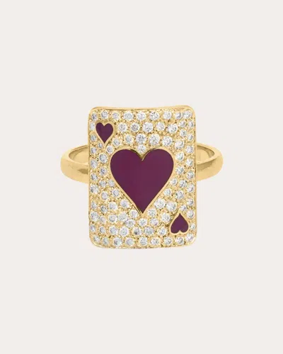 Mysteryjoy Women's Lovely Âme Pinky Ring In Gold