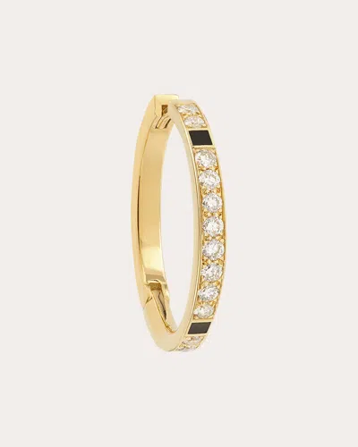 Mysteryjoy Women's Onirique 18k Gold Lacquer And Lab-grown Diamond Single Earring