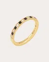 Mysteryjoy Women's Rêve 18k Gold Lacquer And Lab-grown Diamond Ring In Gold