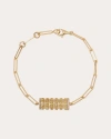 Mysteryjoy Women's Small Secret 18k Gold And Lab-grown Diamond Bracelet In Gold
