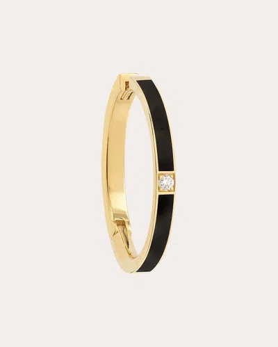 Mysteryjoy Women's Songe 18k Gold Lacquer And Lab-grown Diamond Single Earring