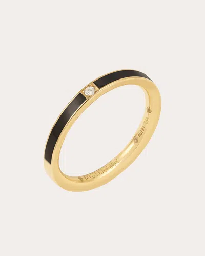 Mysteryjoy Women's Songe 18k Gold Lacquer And Lab-grown Diamond Ring