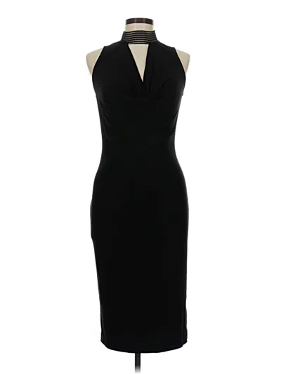 Pre-owned Mystic Cocktail Dress In Black