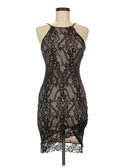 Pre-owned Mystic Cocktail Dress In Black