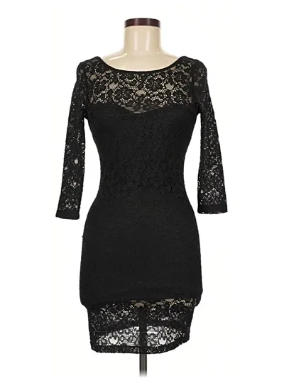 Pre-owned Mystic Cocktail Dress In Black