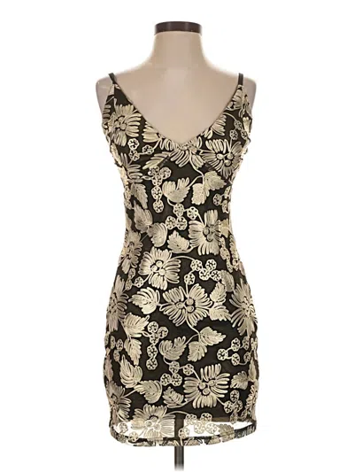 Pre-owned Mystic Cocktail Dress In Gold