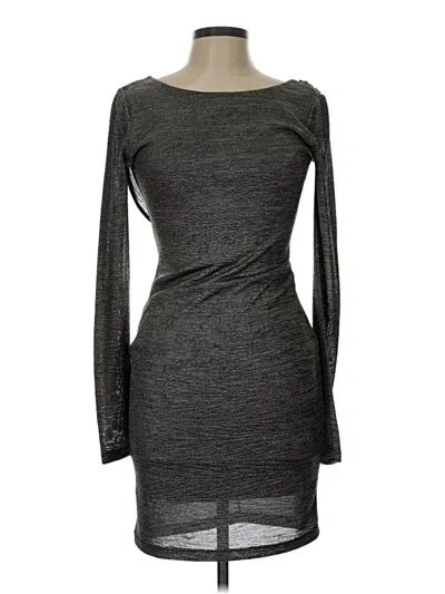 Pre-owned Mystic Cocktail Dress In Gray