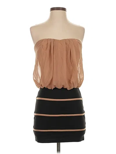 Pre-owned Mystic Sleeveless Blouse In Brown