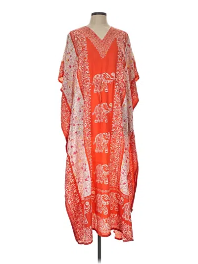Pre-owned Mystique Casual Dress In Orange