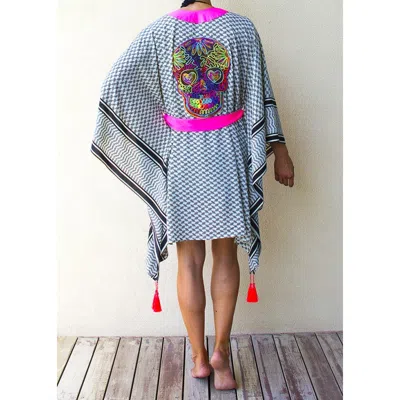 Mystique Festival Kimono In Blue