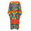 Mystique Long Neon Pink Kimono In Multi
