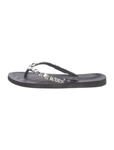 Pre-owned Mystique Rubber Flip Flops In Multicolor