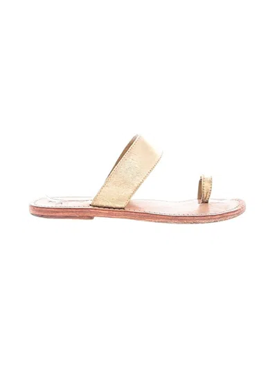 Pre-owned Mystique Sandals In Gold