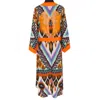 Mystique Tribal Orange Apache Long Kimono Wings In Orange
