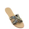Mystique Women's Akashi Sandals In Black In Black