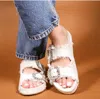 Mystique Women Slides In White In White