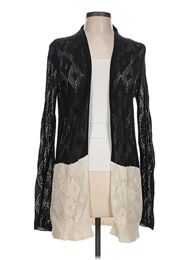 Pre-owned Mystree Cardigan Sweater In Black