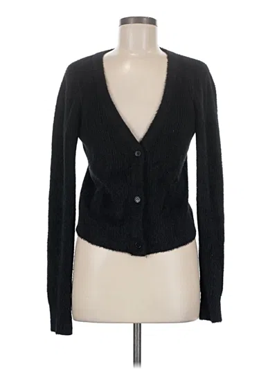 Pre-owned Mystree Cardigan Sweater In Black