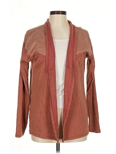 Pre-owned Mystree Cardigan Sweater In Brown