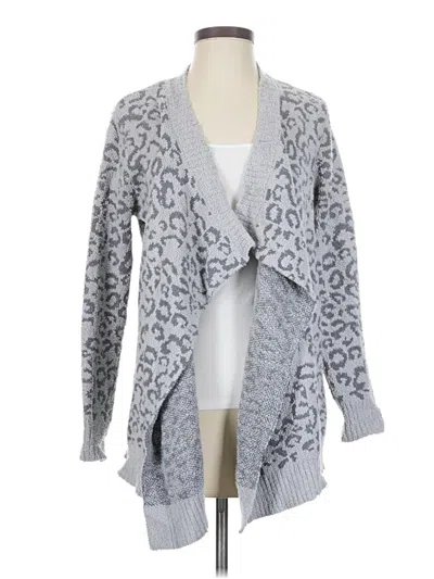 Pre-owned Mystree Cardigan Sweater In Gray