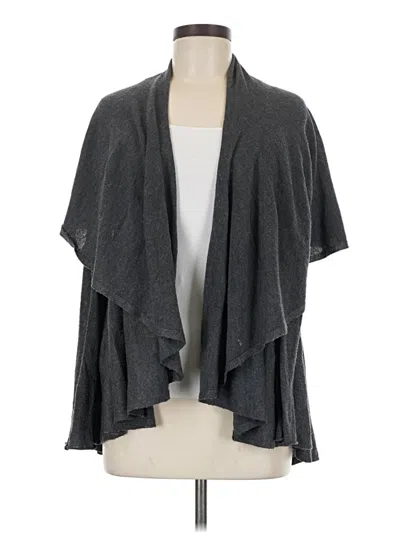 Pre-owned Mystree Cardigan Sweater In Gray