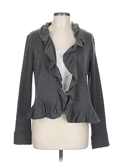 Pre-owned Mystree Cardigan Sweater In Gray