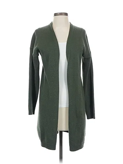 Pre-owned Mystree Cardigan Sweater In Green