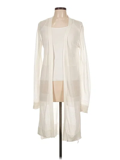 Pre-owned Mystree Cardigan Sweater In Ivory