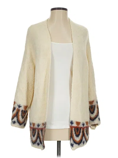 Pre-owned Mystree Cardigan Sweater In Ivory