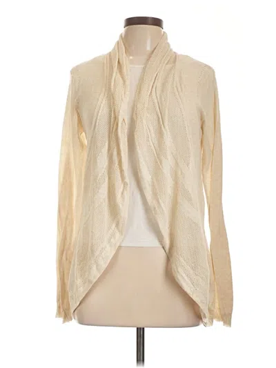 Pre-owned Mystree Cardigan Sweater In Ivory