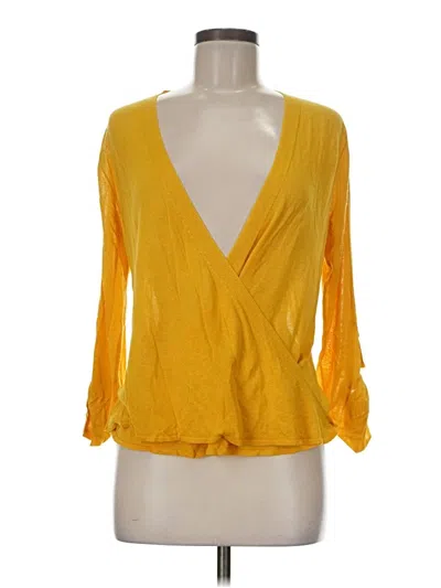 Mystree Cardigan Sweater In Yellow