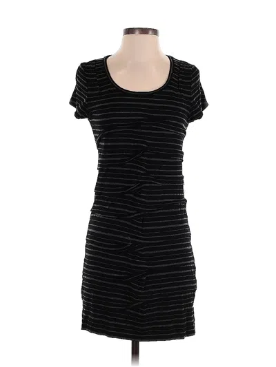 Pre-owned Mystree Casual Dress In Black