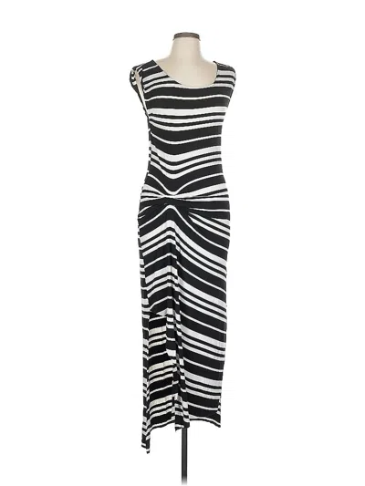 Pre-owned Mystree Casual Dress In Black