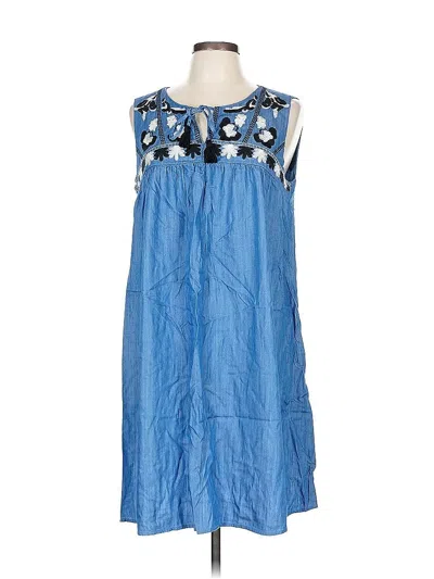 Pre-owned Mystree Casual Dress In Blue