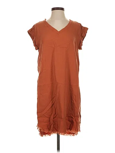 Pre-owned Mystree Casual Dress In Brown