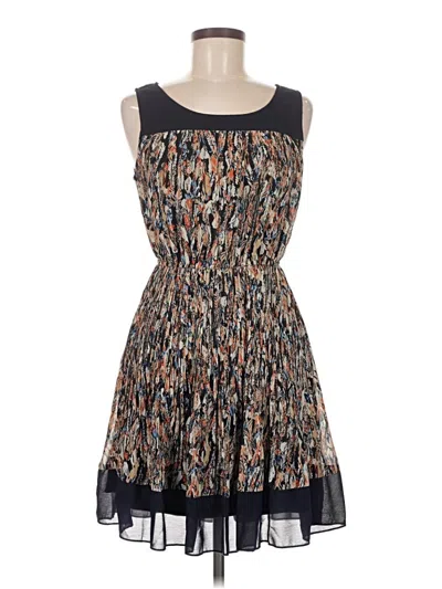 Pre-owned Mystree Casual Dress In Brown