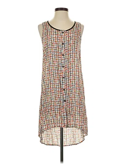 Pre-owned Mystree Casual Dress In Brown