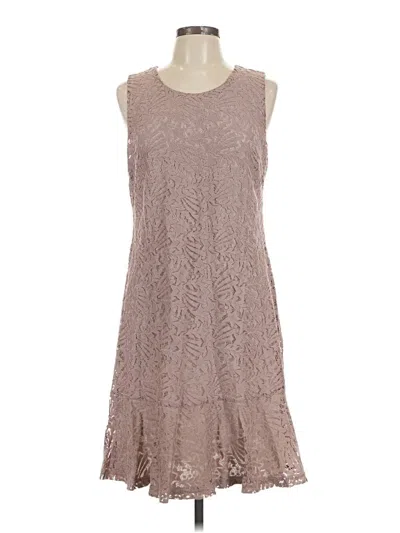 Pre-owned Mystree Casual Dress In Tan