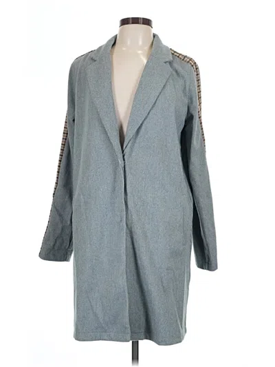 Pre-owned Mystree Coat In Gray
