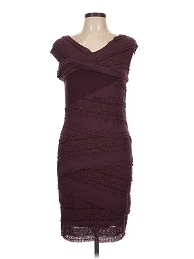 Pre-owned Mystree Cocktail Dress In Burgundy