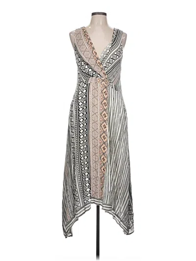 Pre-owned Mystree Cocktail Dress In Gray