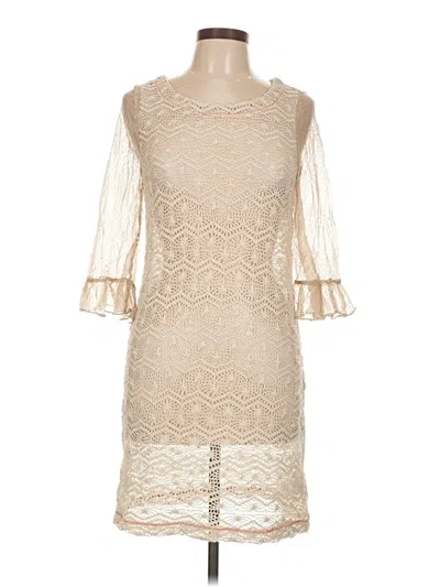 Pre-owned Mystree Cocktail Dress In White