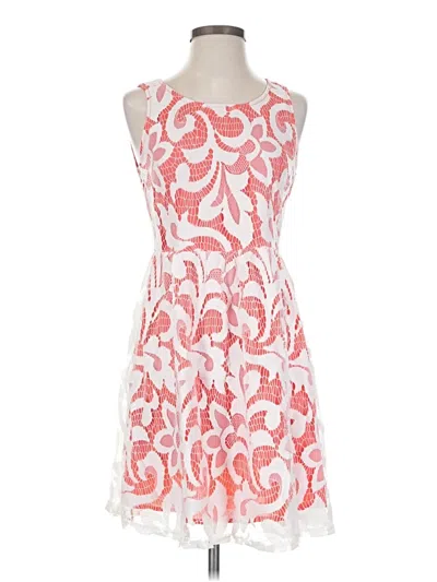 Pre-owned Mystree Cocktail Dress In White