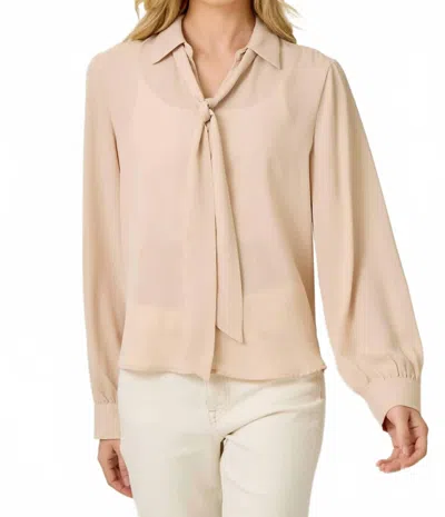 Mystree Fairmont Blouse In Vanilla In Brown