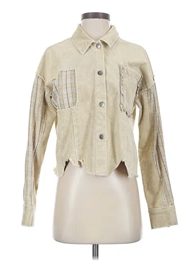 Pre-owned Mystree Jacket In Tan