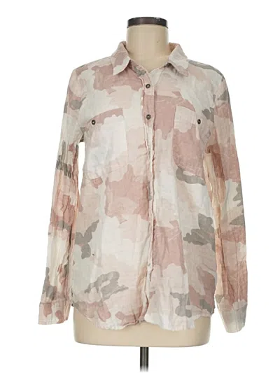 Pre-owned Mystree Long Sleeve Blouse In Pink